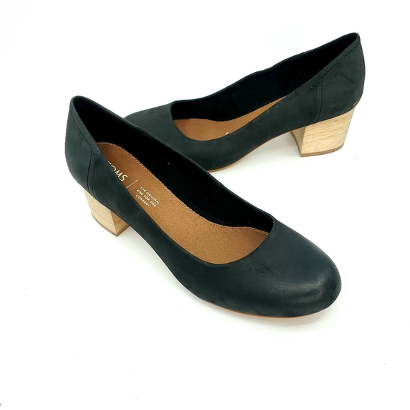 toms beverly pumps black